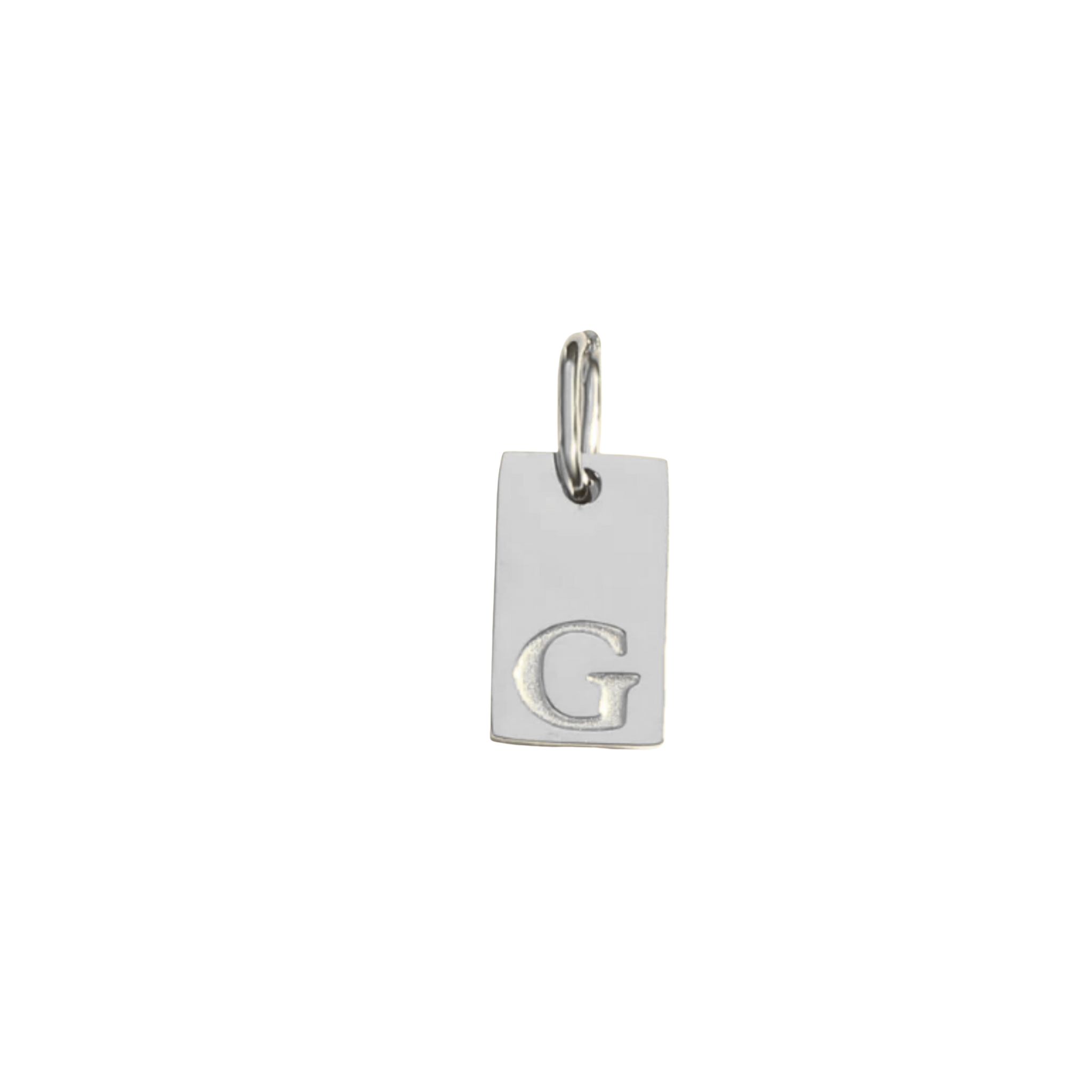 Letter Tag Charm