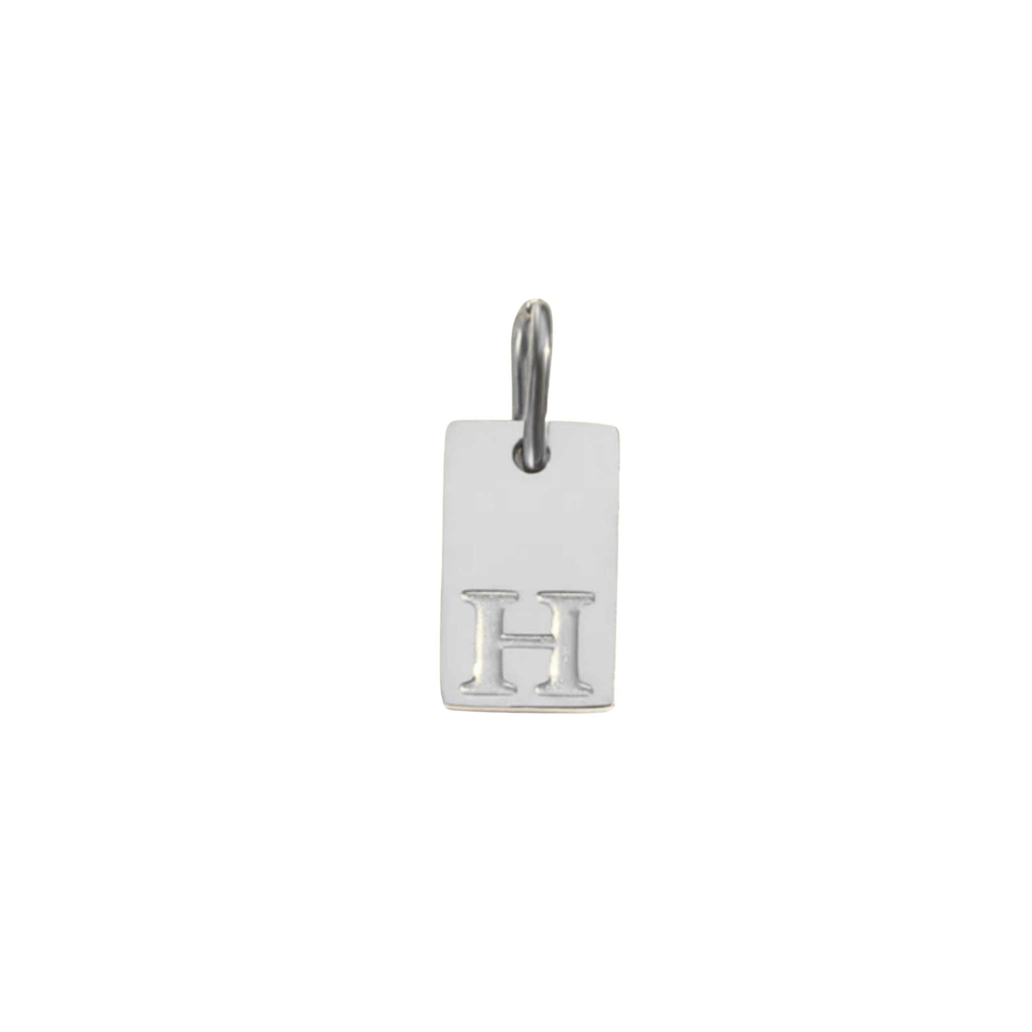 Letter Tag Charm