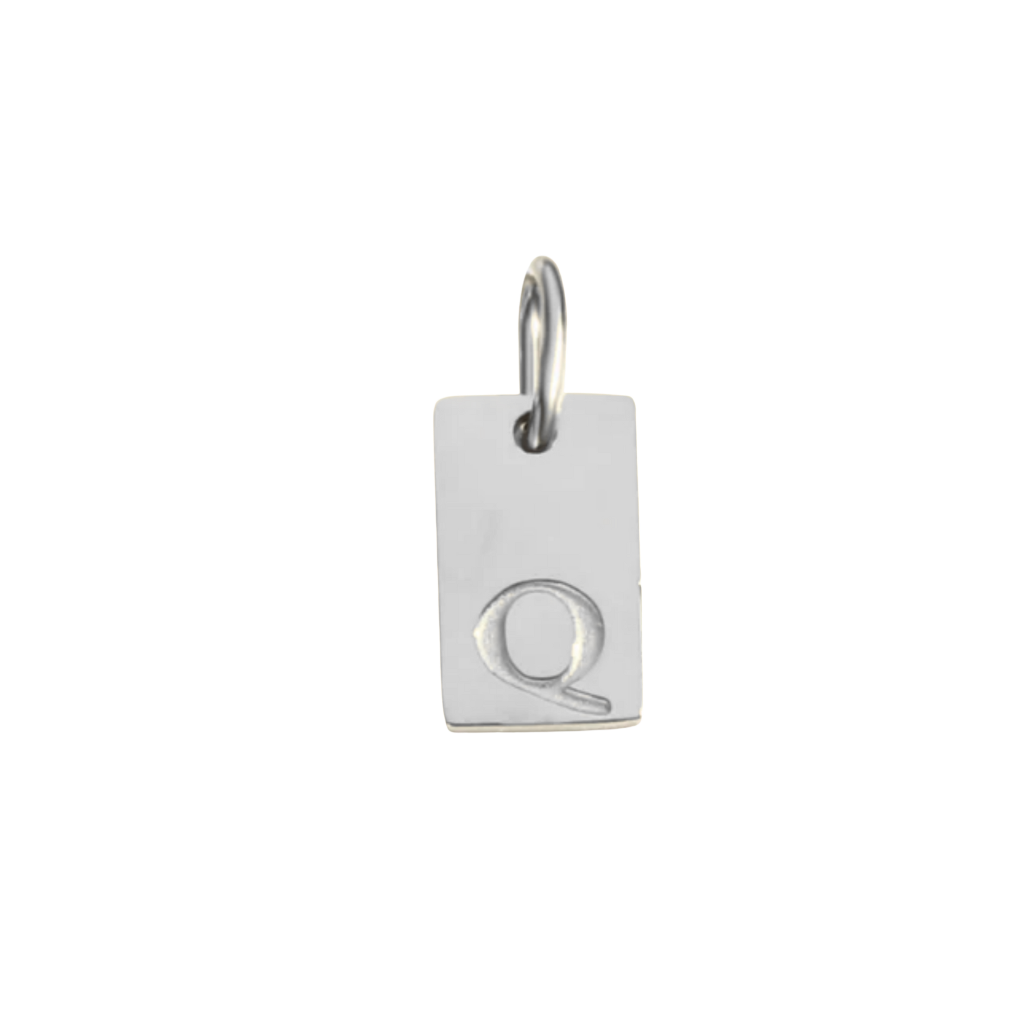 Letter Tag Charm