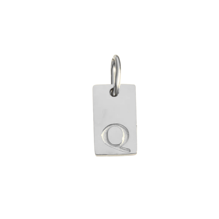 Letter Tag Charm