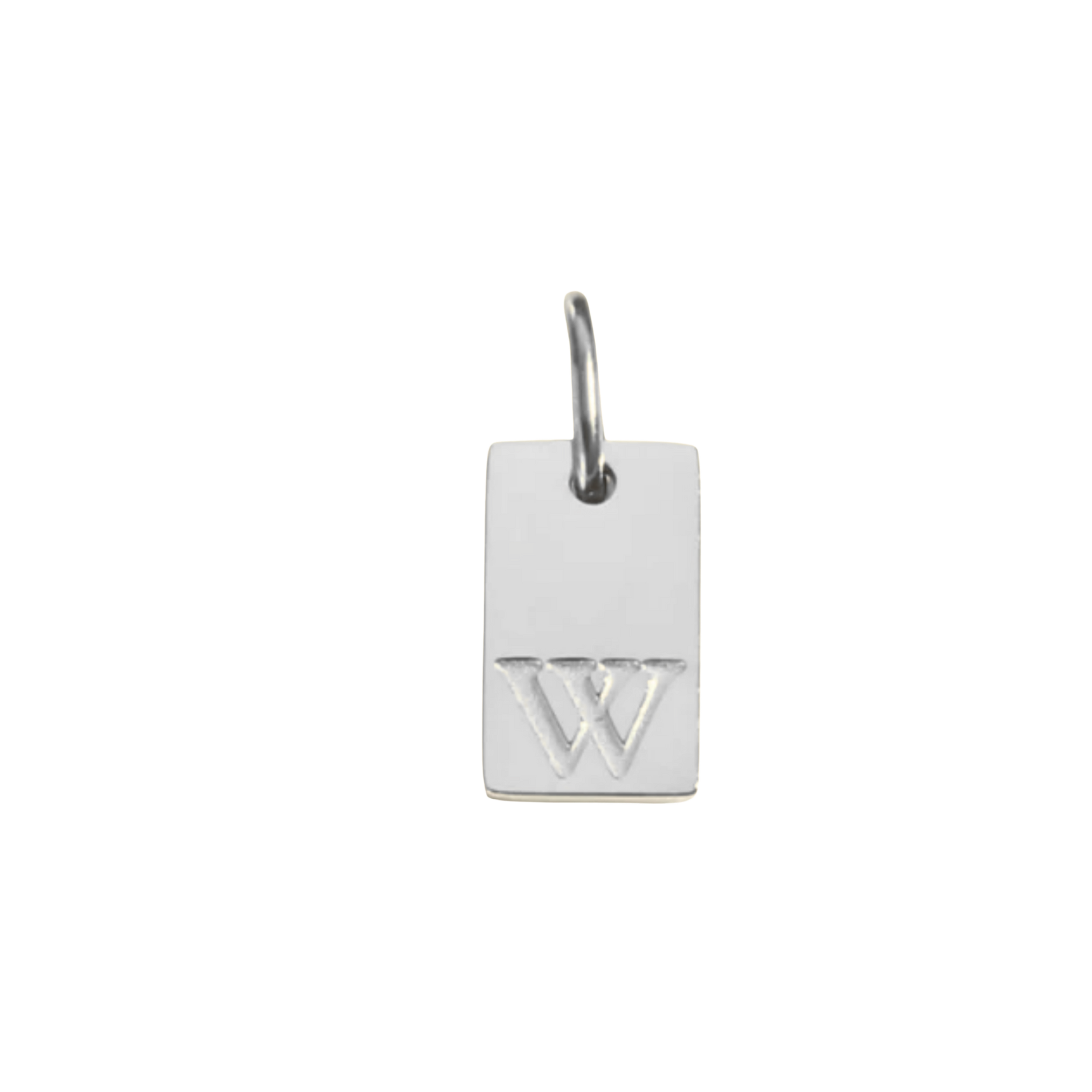 Letter Tag Charm