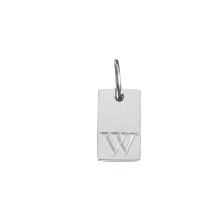 Letter Tag Charm