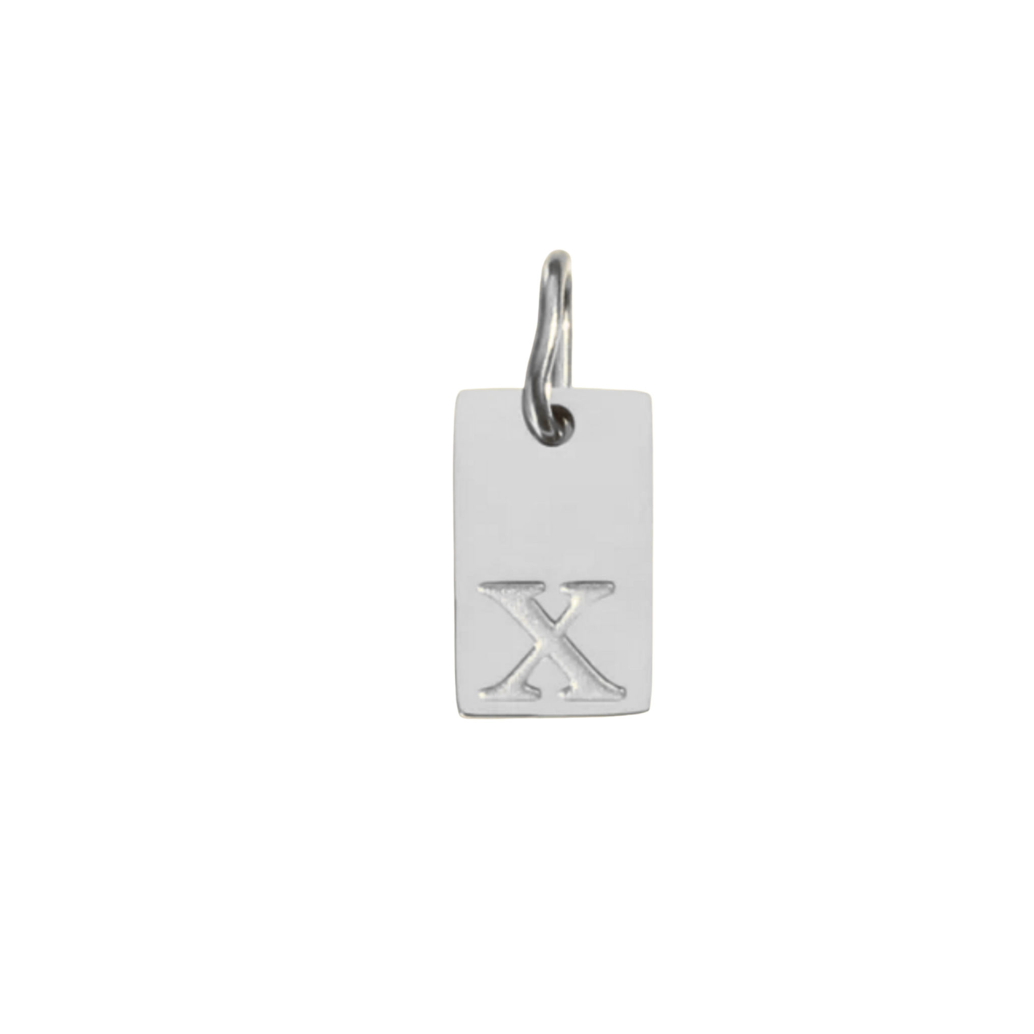 Letter Tag Charm