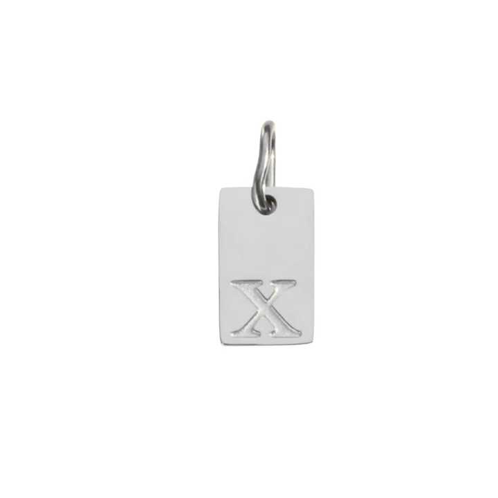 Letter Tag Charm