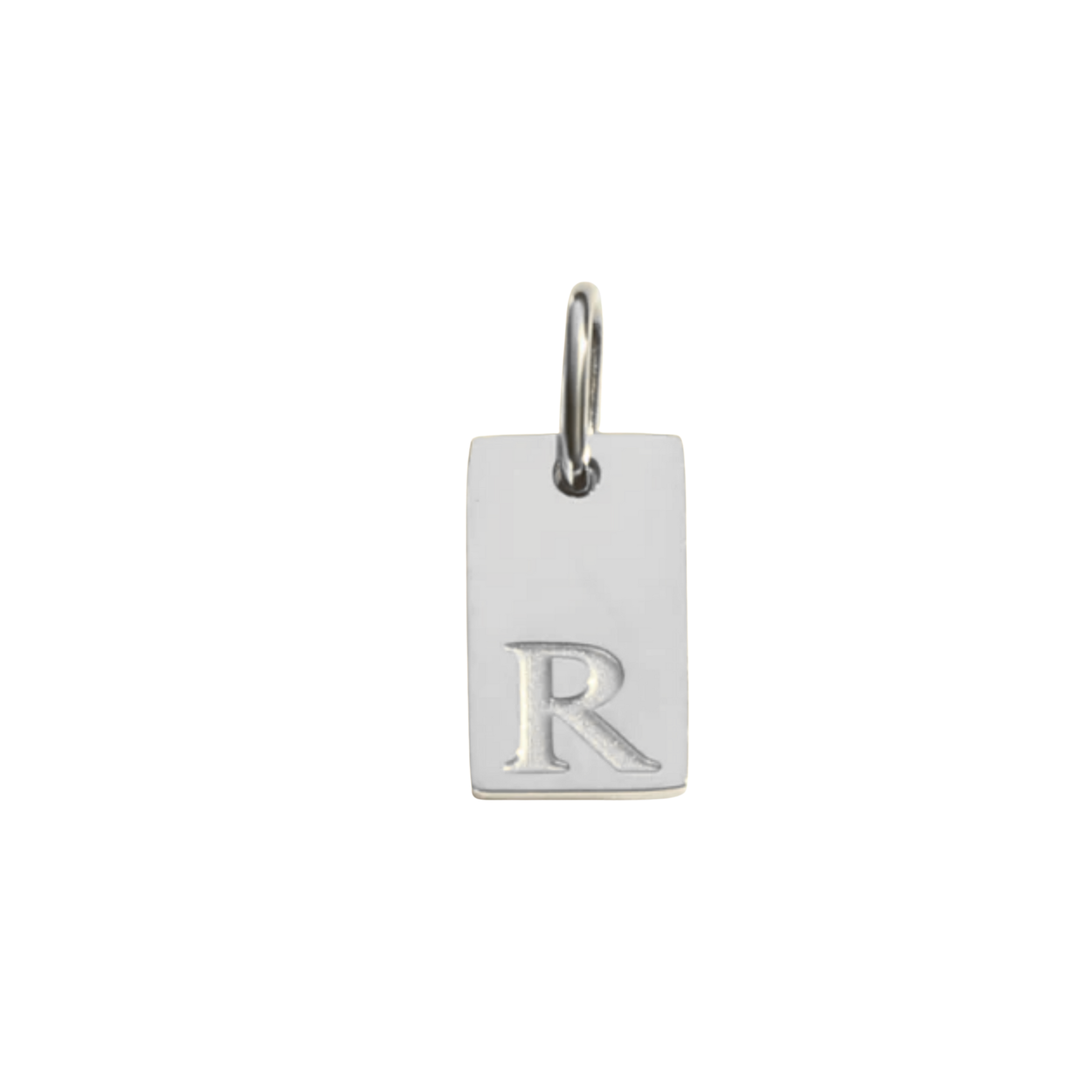 Letter Tag Charm