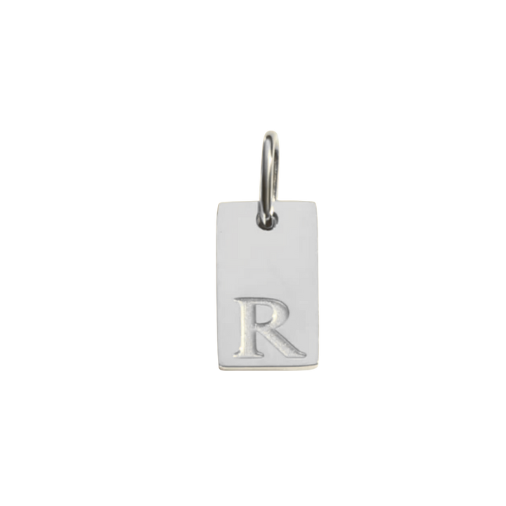 Letter Tag Charm