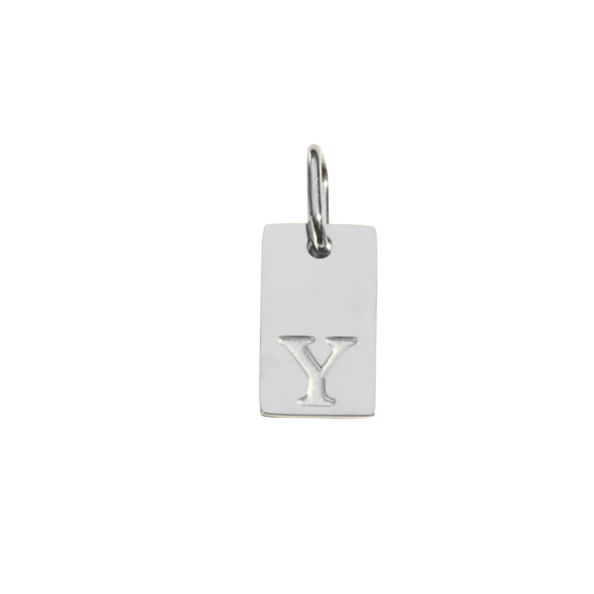 Letter Tag Charm