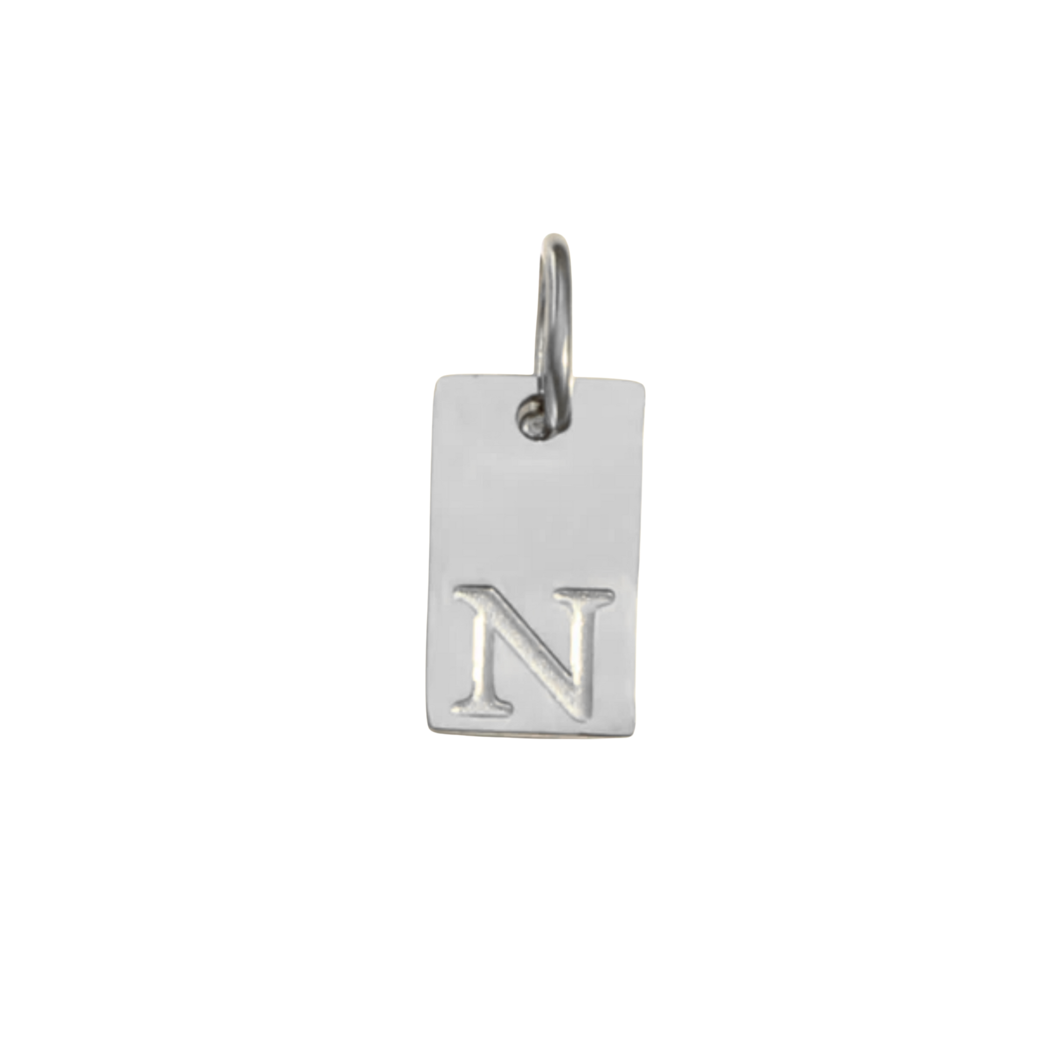 Letter Tag Charm
