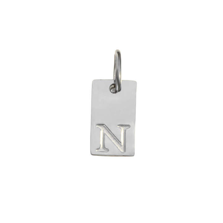 Letter Tag Charm