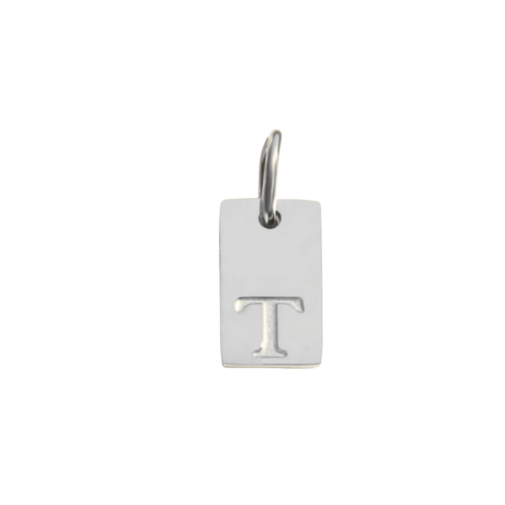 Letter Tag Charm