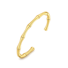 a gold bamboo cuff