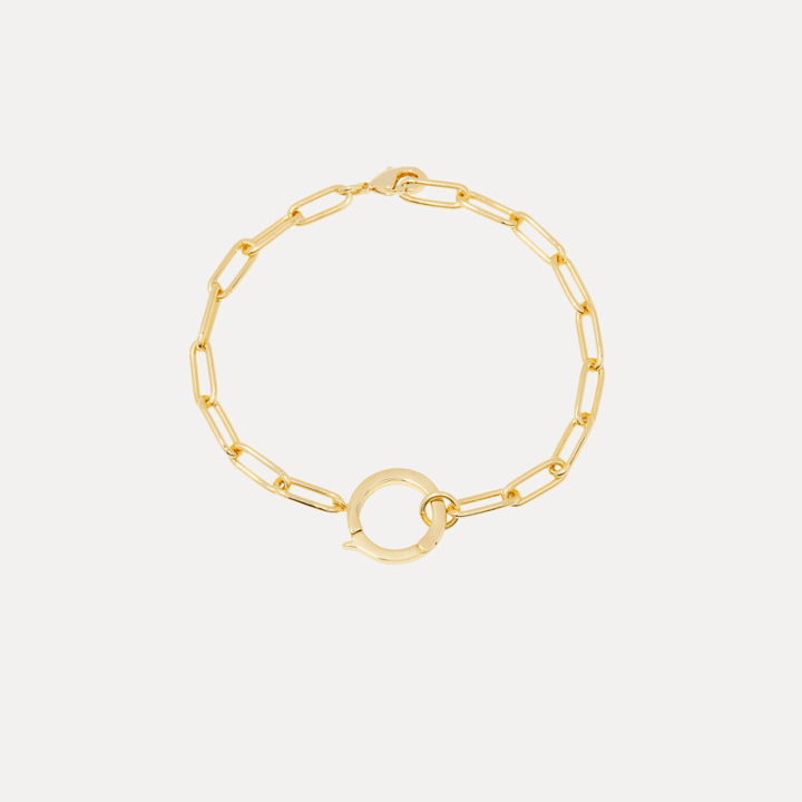 Paperclip Charm Bracelet