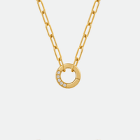 Collier trombone avec pendentif