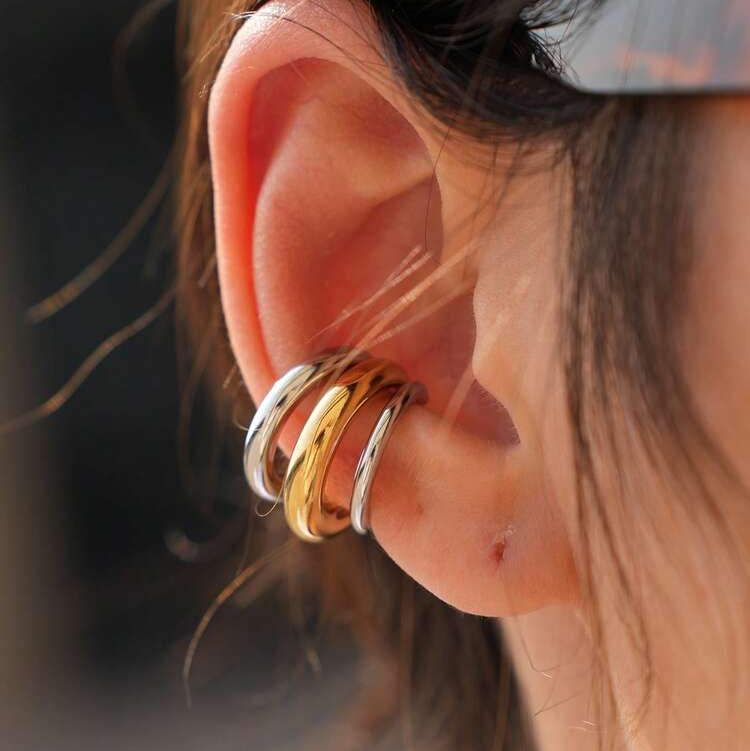 Two Tone Ear Cuff