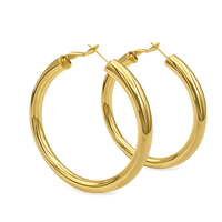 gold large hoops