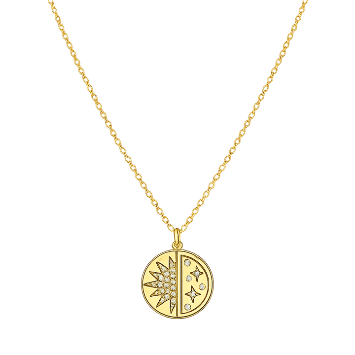 medallion pendant necklace