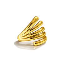 gold layered stacking ring