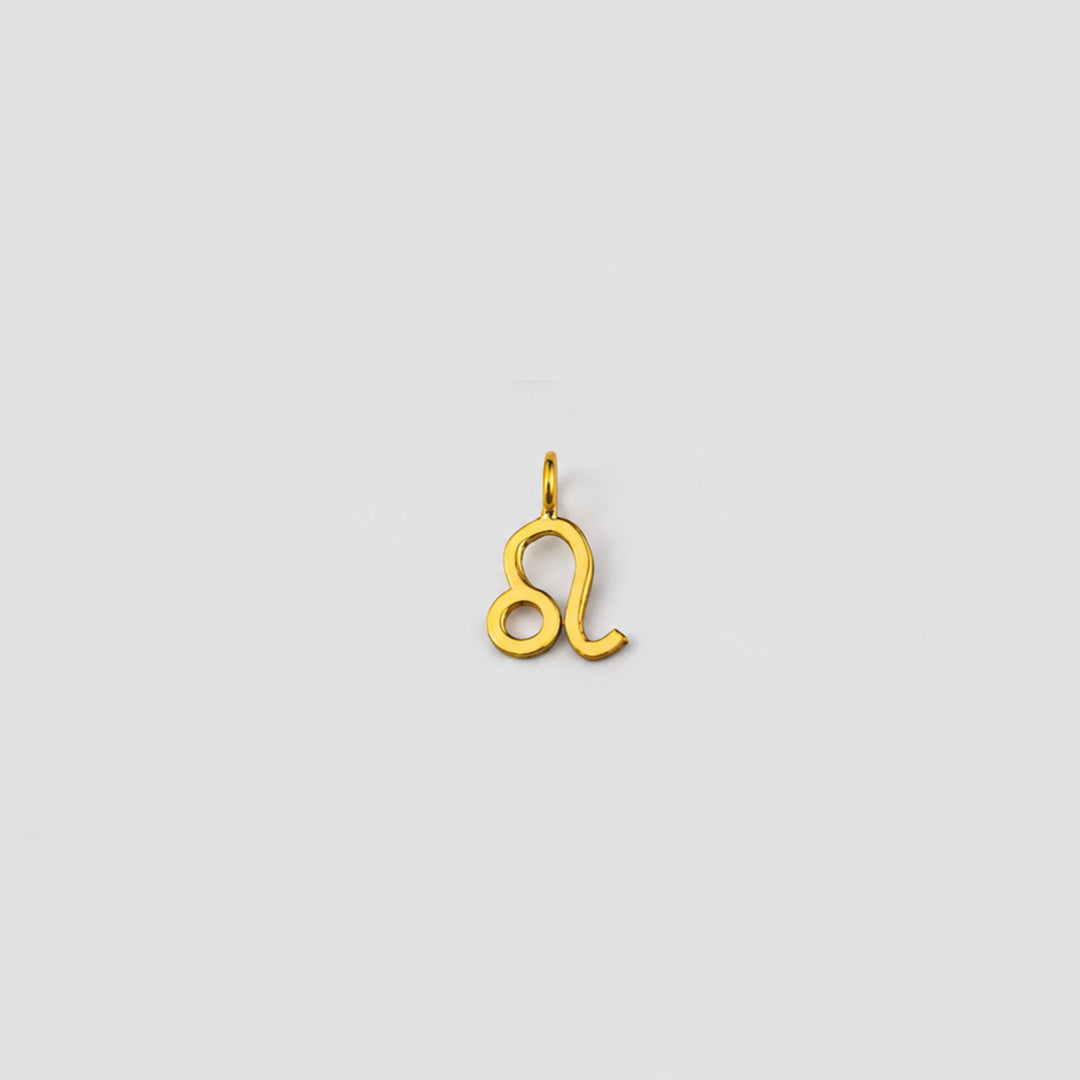gold leo charm