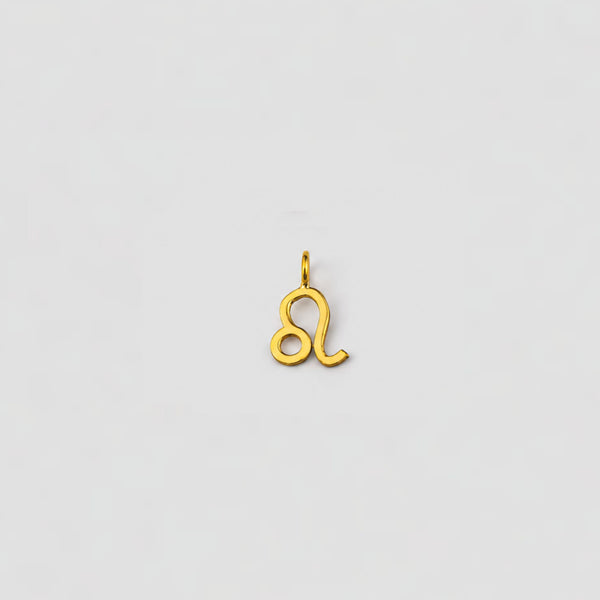 gold leo charm