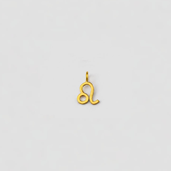 gold leo charm