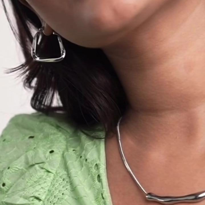 Bamboo Molten Necklace