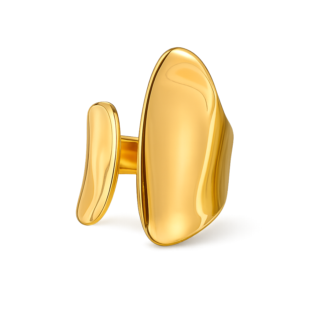 recycled gold adjustable ring