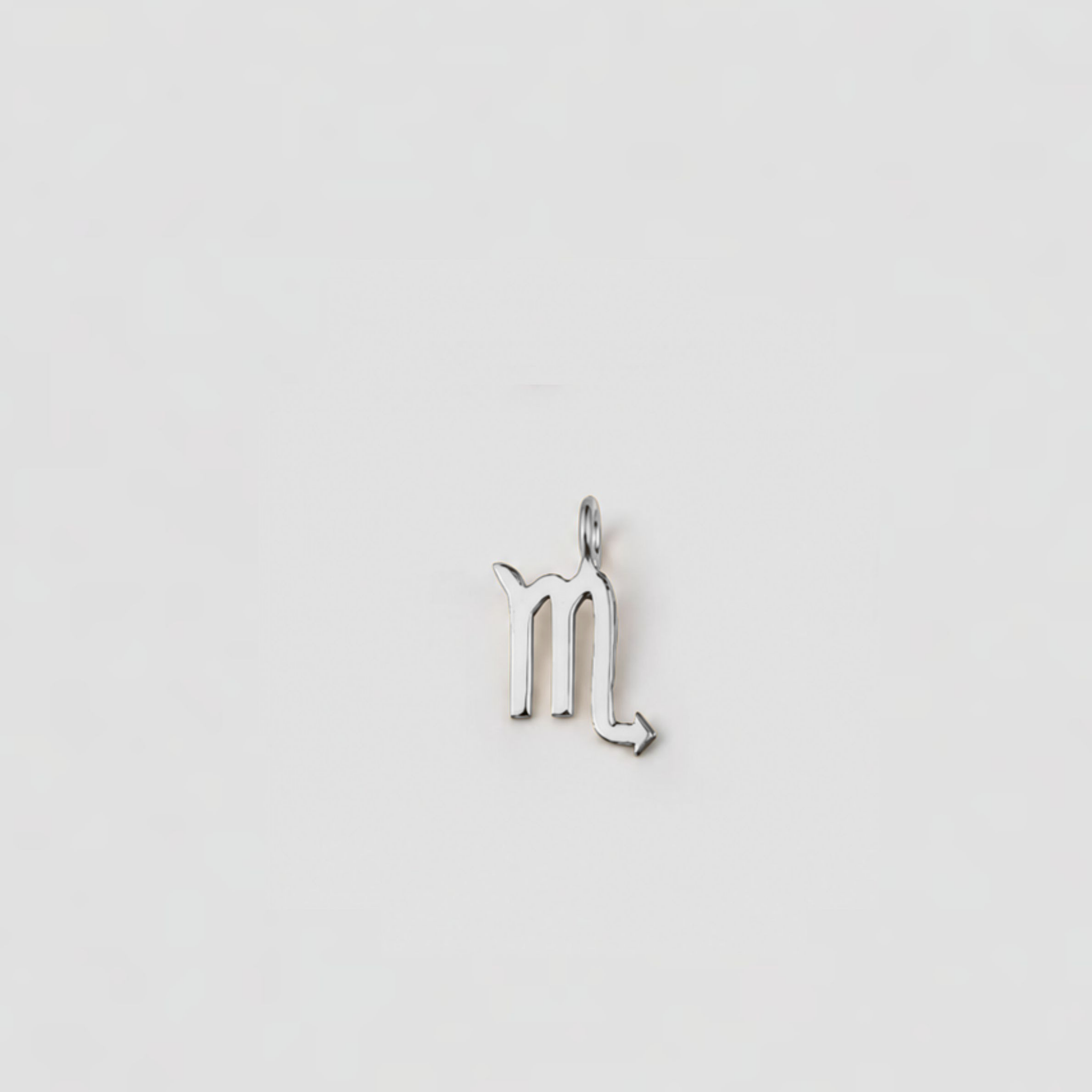 Brown pendant light on a white background