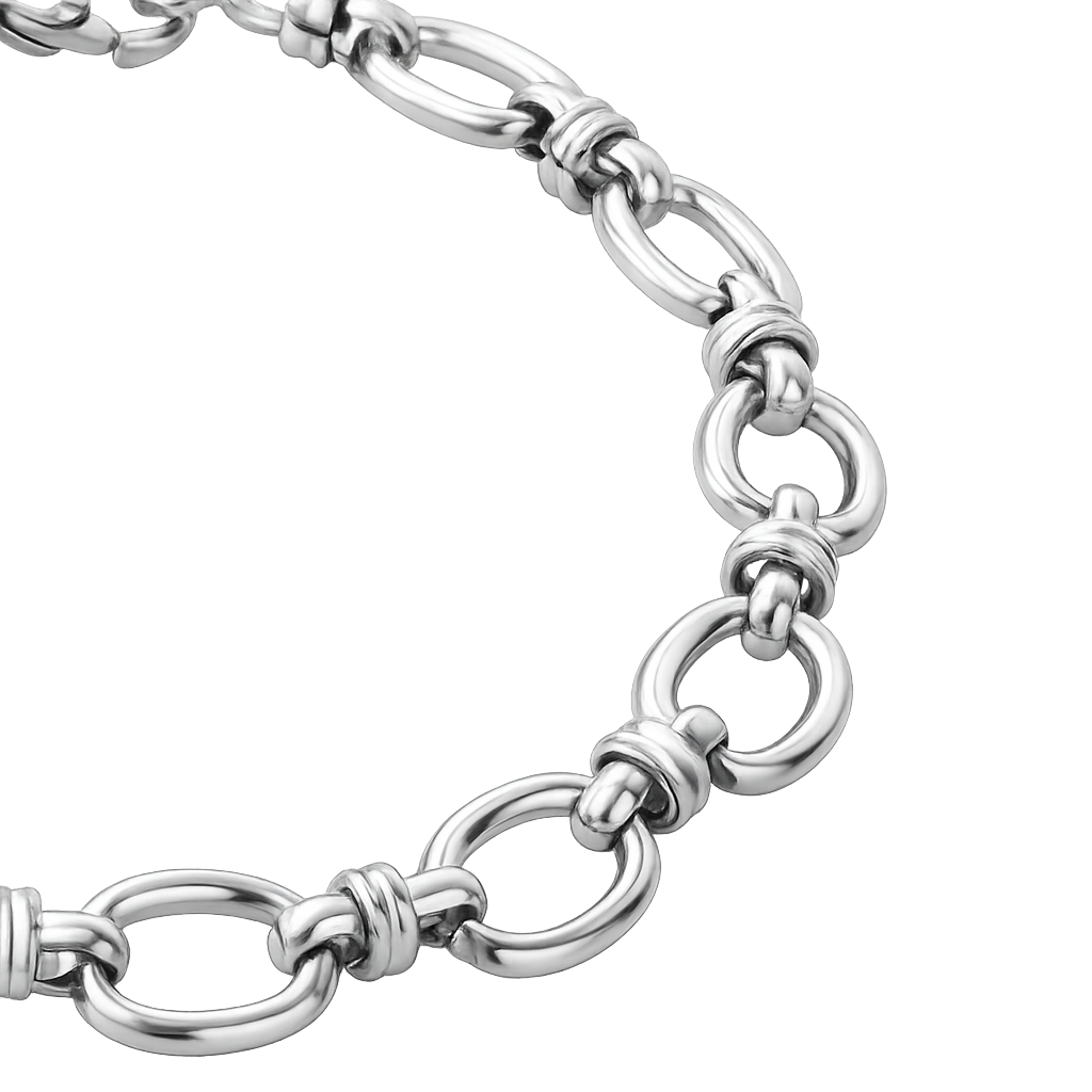 recycled silver bracelet sustainable