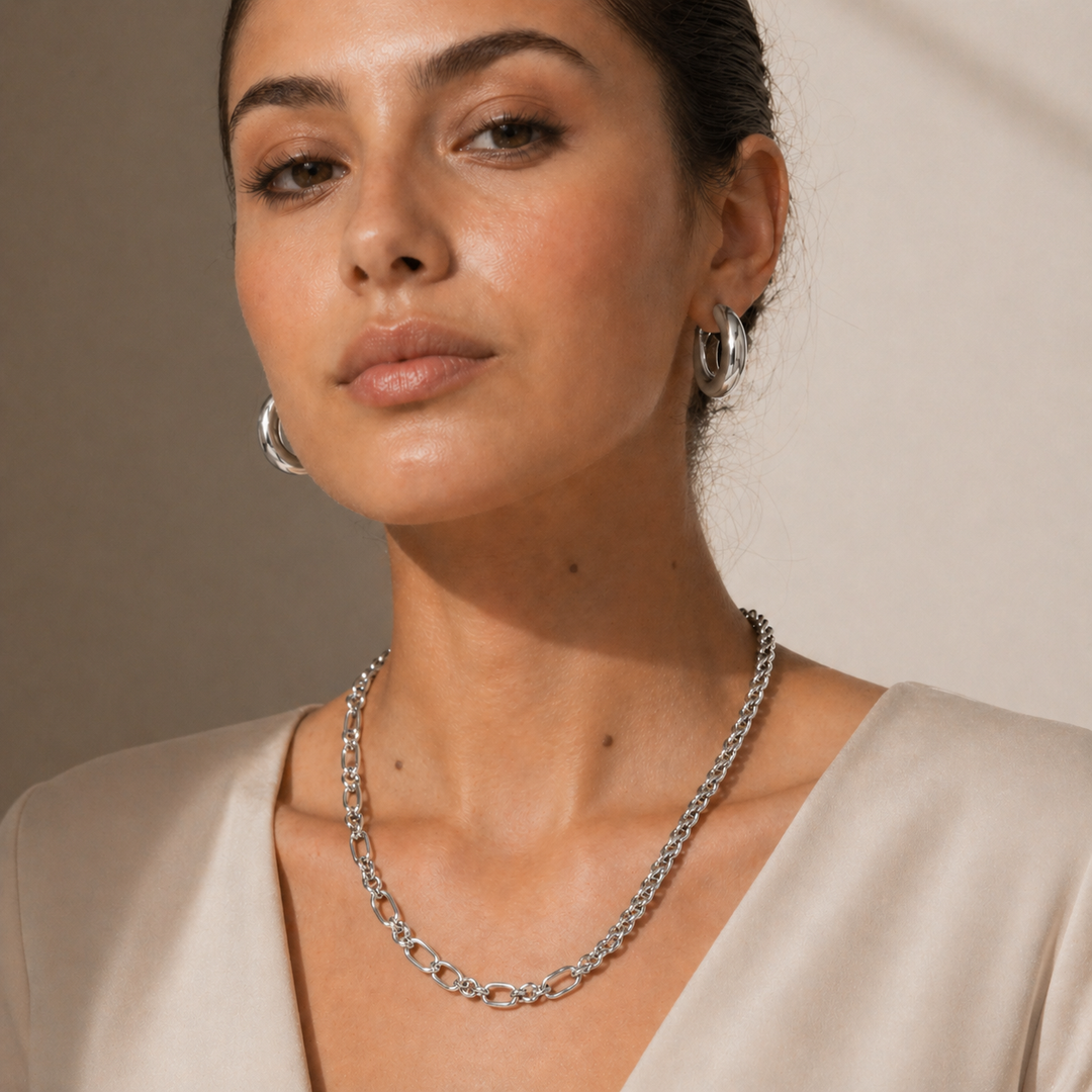 silver chain necklace