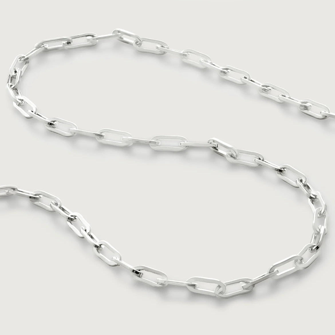 Collier à fermoir trombone et perle