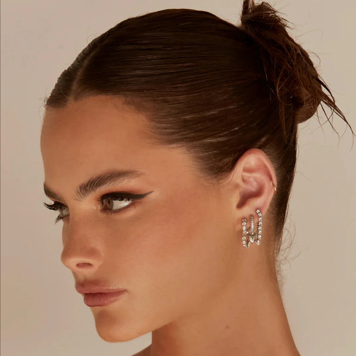 Boucles d'oreilles tennis